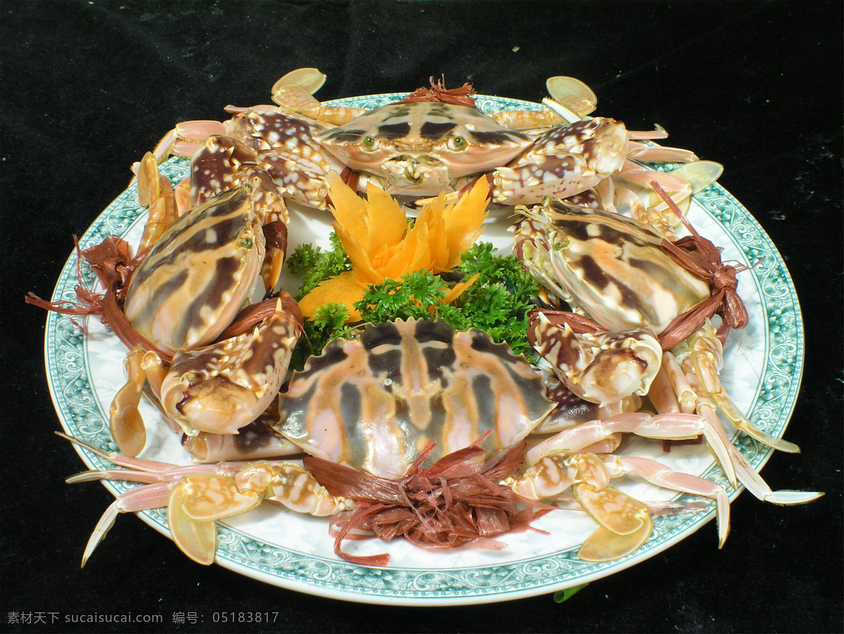 红花蟹 美食 传统美食 餐饮美食 高清菜谱用图