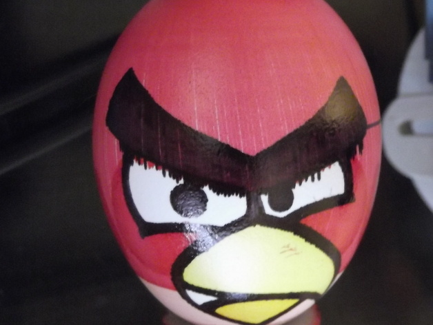 愤怒 小鸟 红 混 音 愤怒的小鸟 红色 3d打印模型 艺术时尚模型 生气的 angrybird