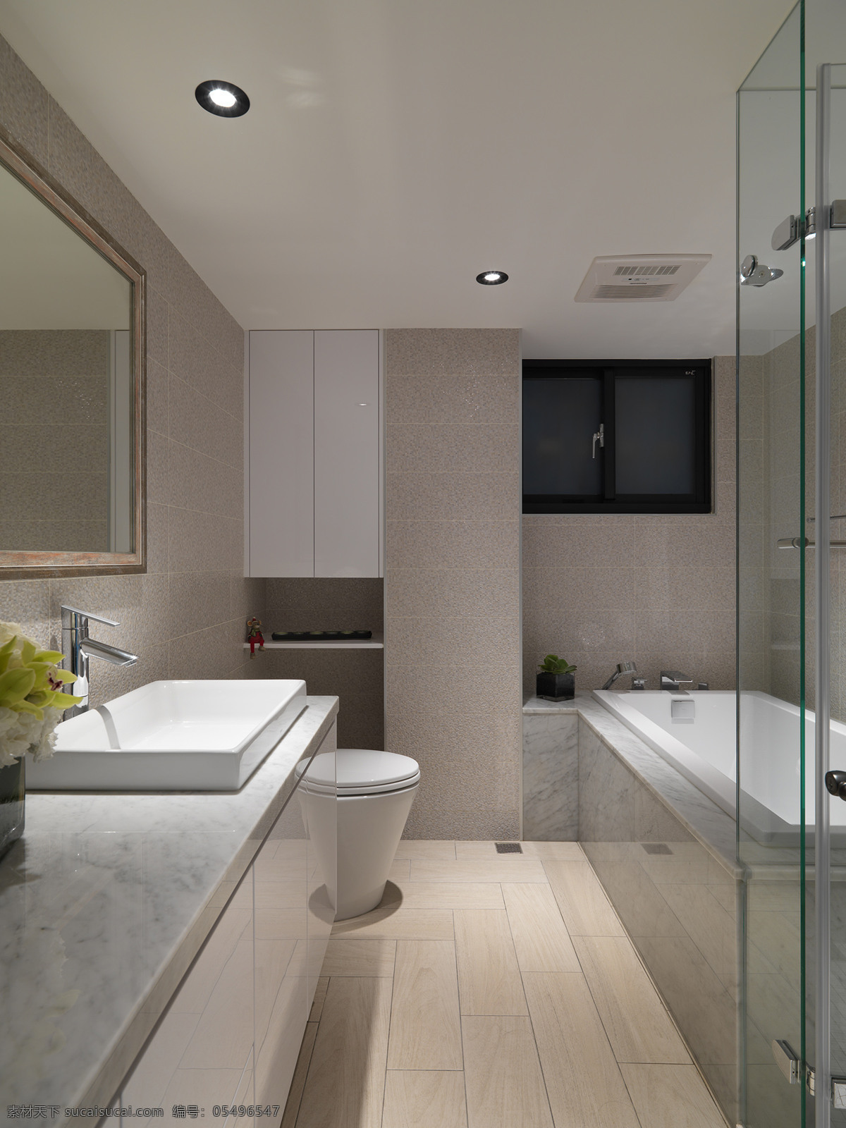 现代 简约 卫生间 白色 洗手台 室内装修 效果图 白色洗手台 壁灯 浅色地板 卫生间装修