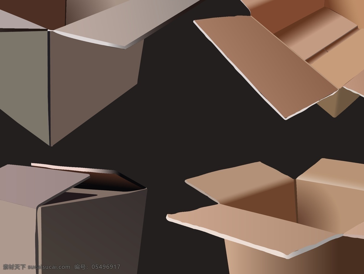 包装纸盒 矢量图 盒子 包装盒 纸盒 手绘纸盒 纸盒矢量图 卡纸盒 手绘纸盒子 普通盒子 飞机盒 包装盒矢量 包装纸盒矢量 共享素材2 包装设计
