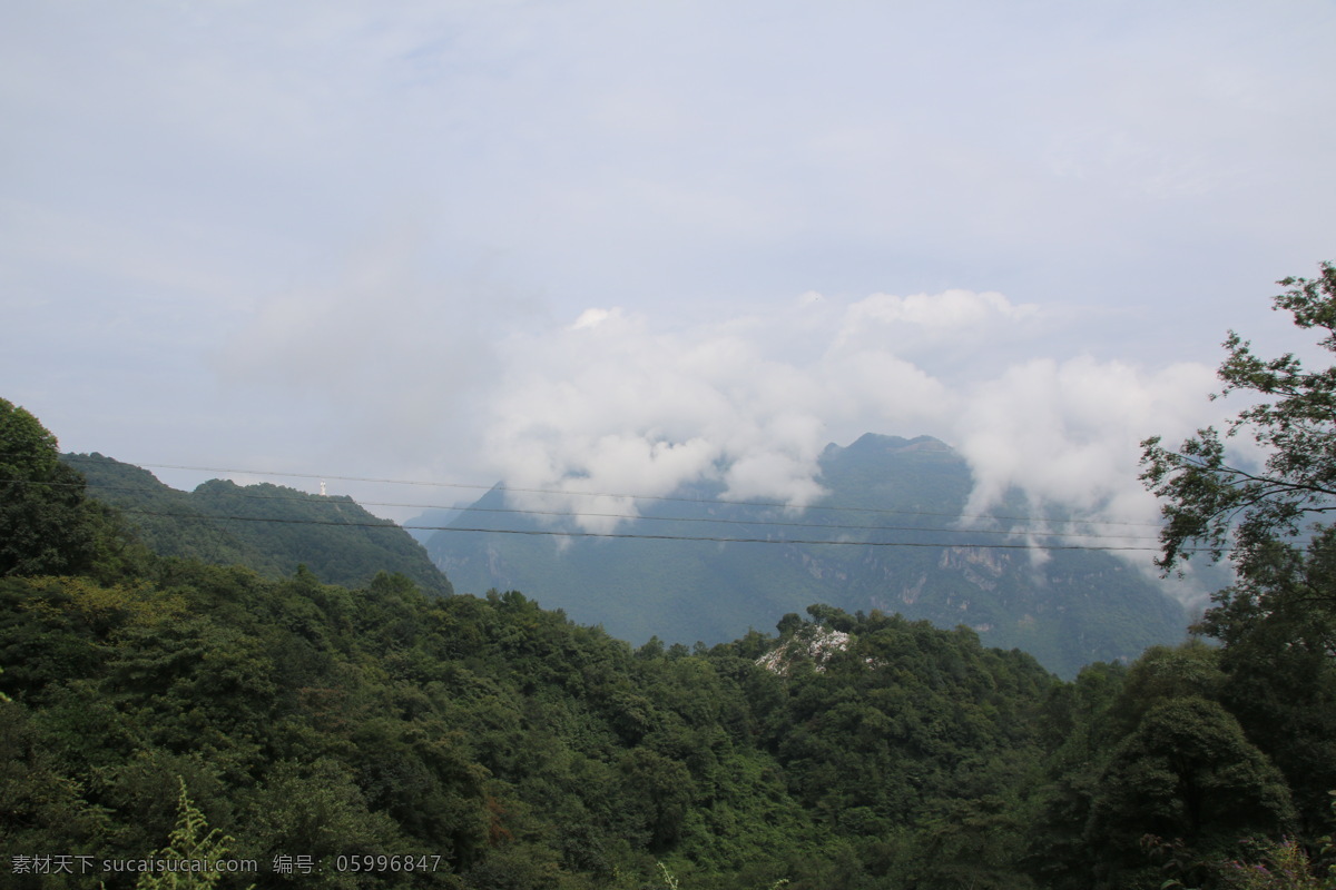 药王谷风景区 绿色 环保 自然风光 美景 自然风景 自然景观 山 水 沟渠 路径 国内旅游 旅游摄影