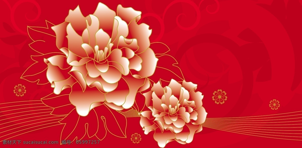 富贵 牡丹 矢量 春节矢量图 节日矢量素材 矢量图 节日素材 2015 新年 元旦 春节 元宵