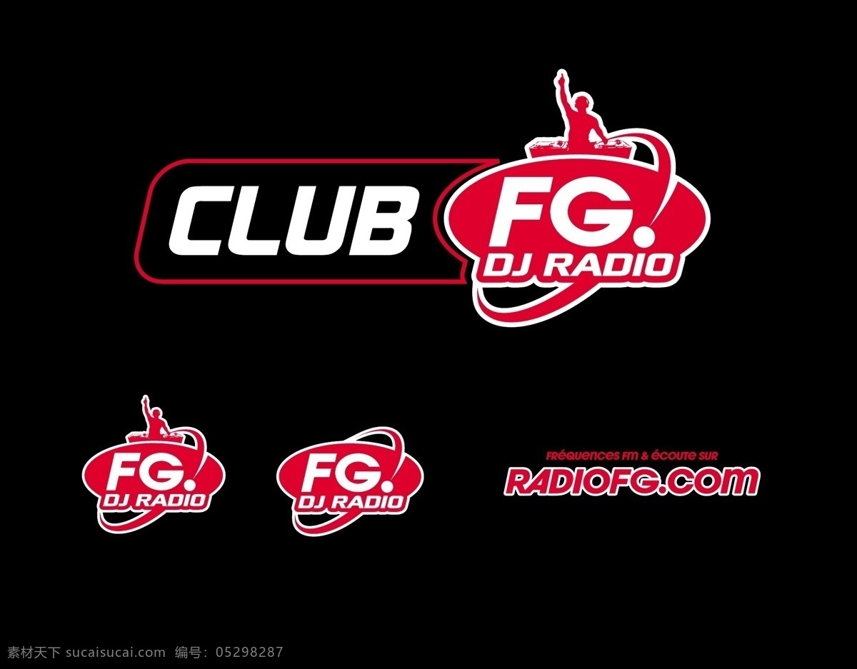 fg电台 矢量标志下载 免费矢量标识 商标 品牌标识 标识 矢量 免费 品牌 公司 黑色