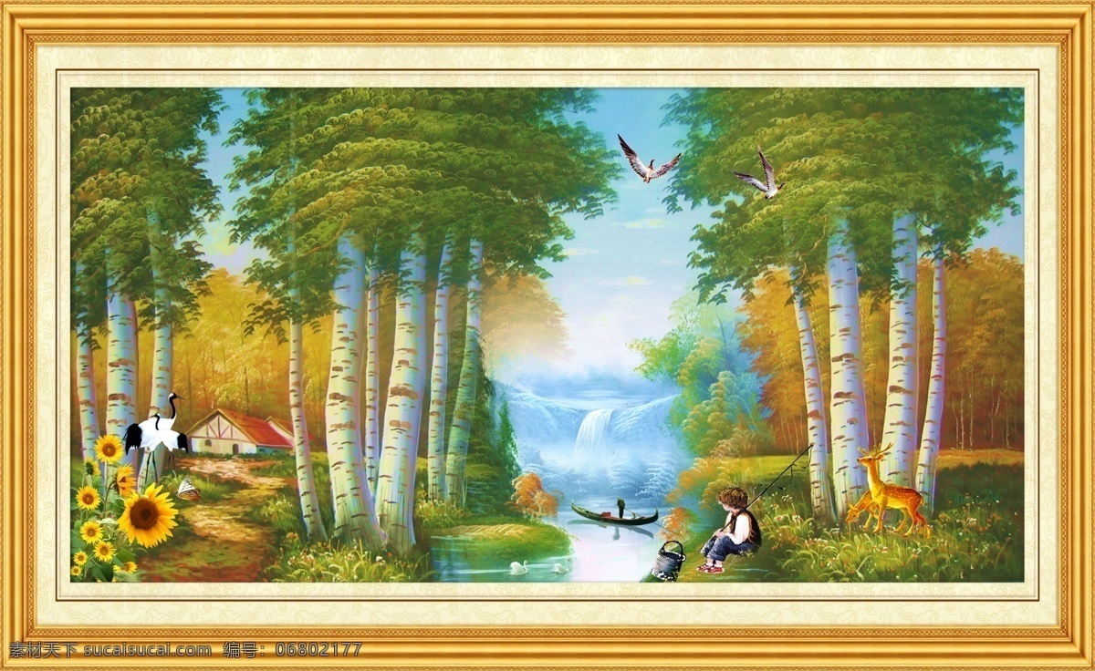 田园风景 树林油画 城市街道 街道 街景油画 复古油画 油画绘画 装饰画 艺术绘画 艺术创作 世界名画 场景油画 风景油画 美景 创意 水彩颜料 文化艺术 绘画书法 画 共享分图 分层 风景