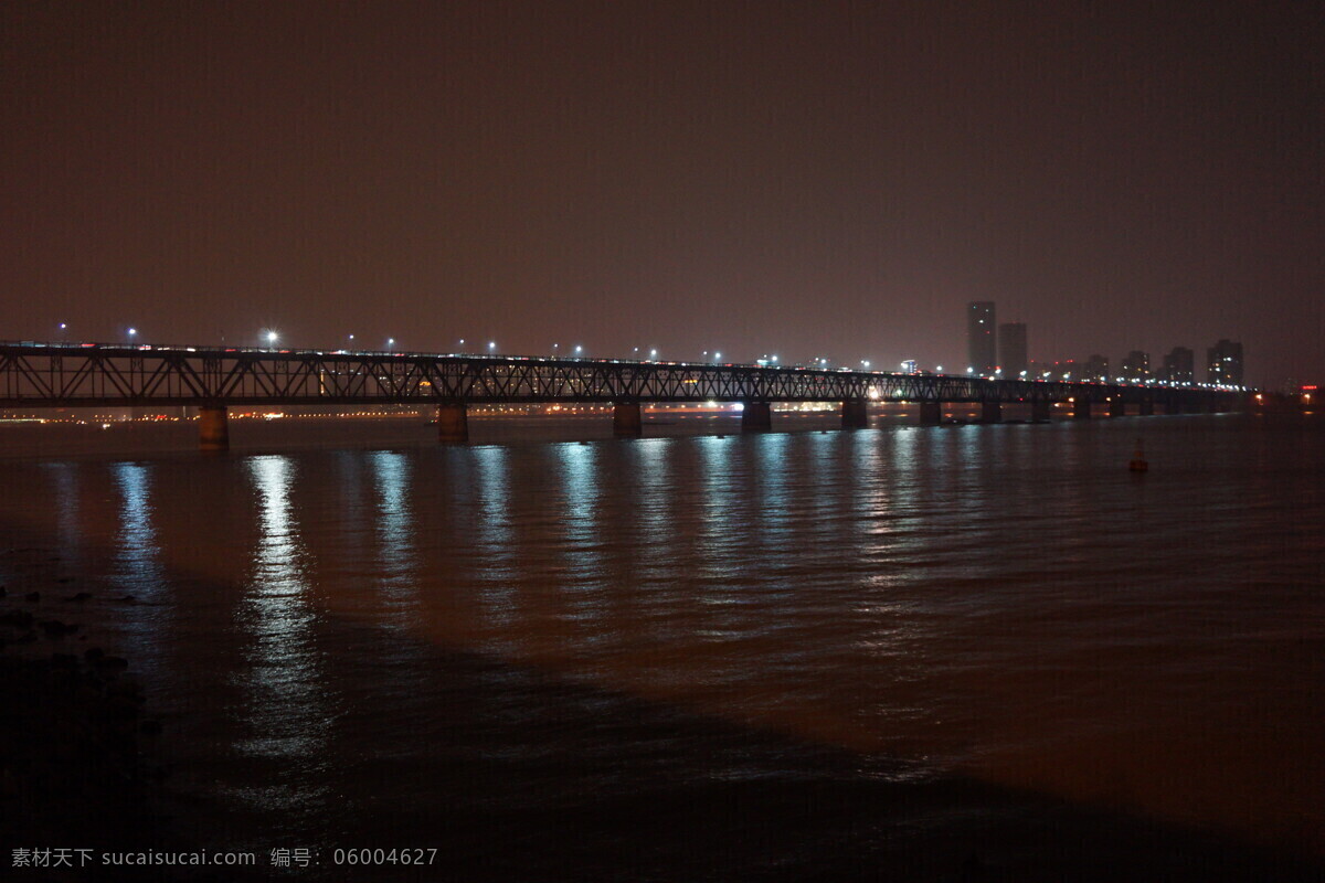 钱塘江大桥 夜景 茅以升 北方交通大学 杭州 浙江 旅游摄影 国内旅游