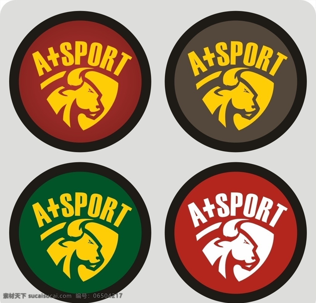 logo设计 logo 标志 牛 运动 商标 欧美 竞技 体育 竞赛 圆形 胸章 图标 标志图标 企业