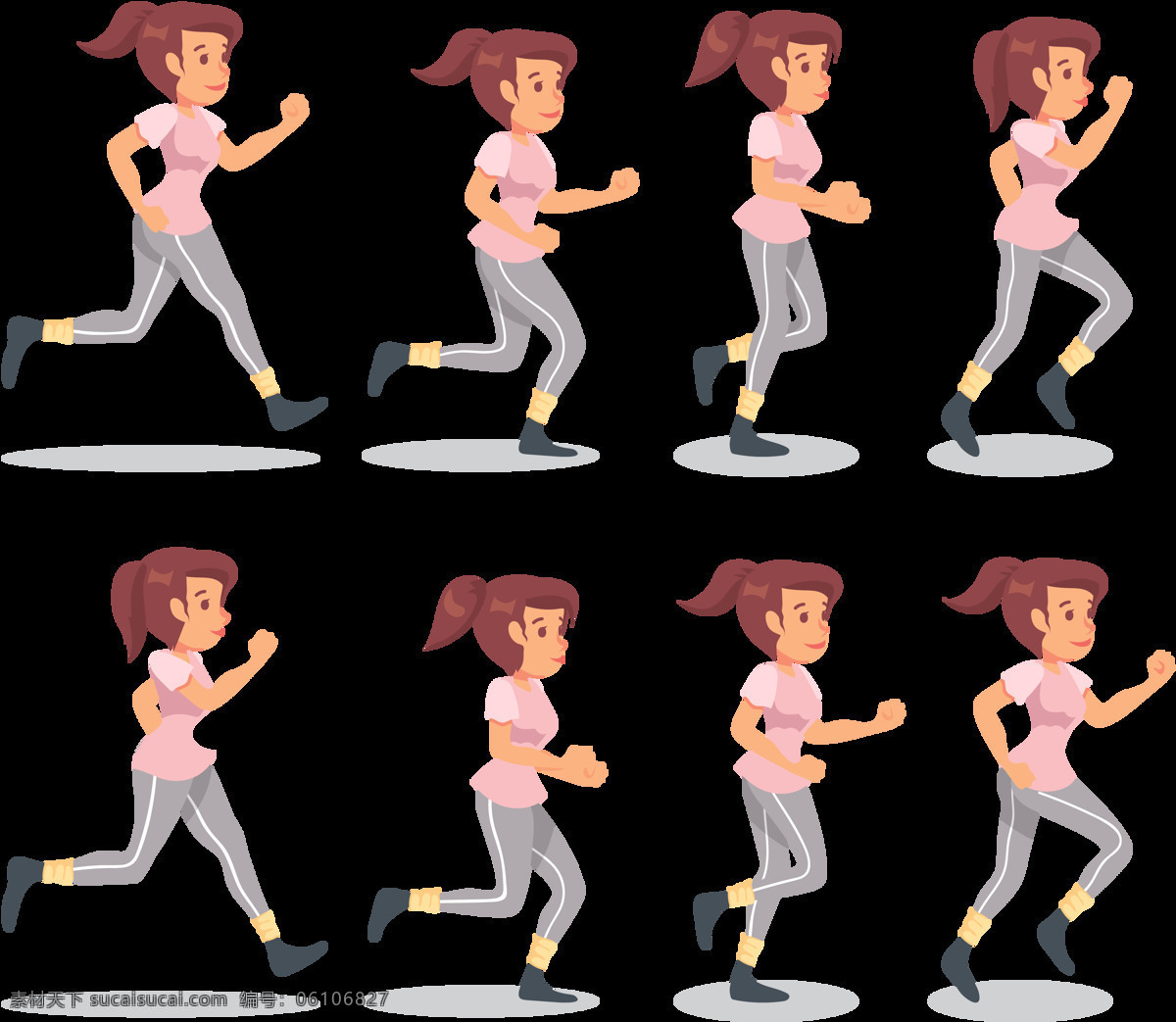 手绘 美女 跑步 免 抠 透明 图 层 卡通奔跑的人 运动会 励志 狂跑 起跑 狂欢人群 奔跑吧少年 体育素材 奔跑剪影 跑步的人 奔跑素材 运动人物 卡通运动 跑步人物