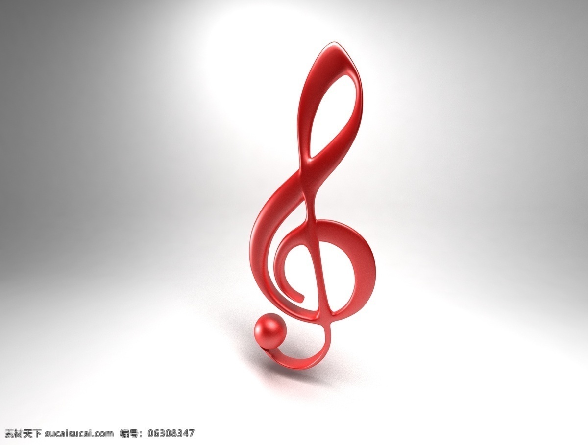 符号 音符 3d 渲染图 立体 音乐 红色 喜庆 中国红 视觉艺术 3d设计 3d作品