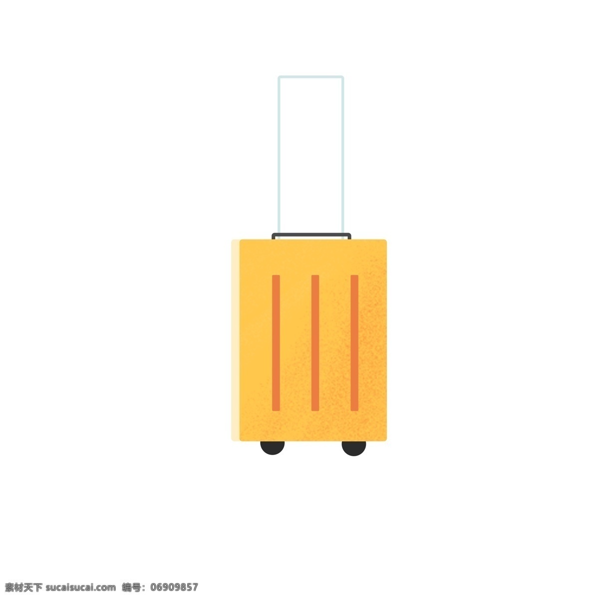 黄色 旅行 包包 免 抠 图 箱包 旅行包包 卡通包包 生活用品 居家旅行 装东西的箱子 免抠图