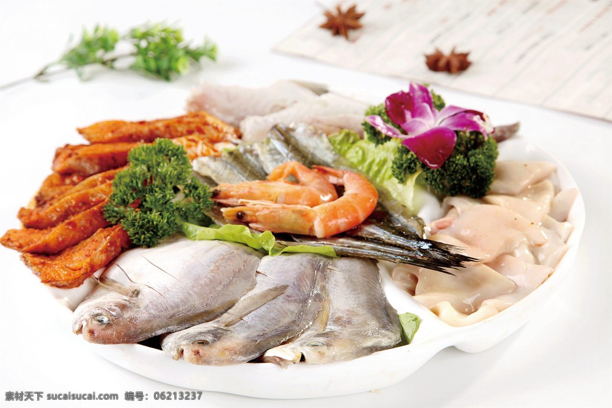 烤海鲜拼盘 美食 传统美食 餐饮美食 高清菜谱用图