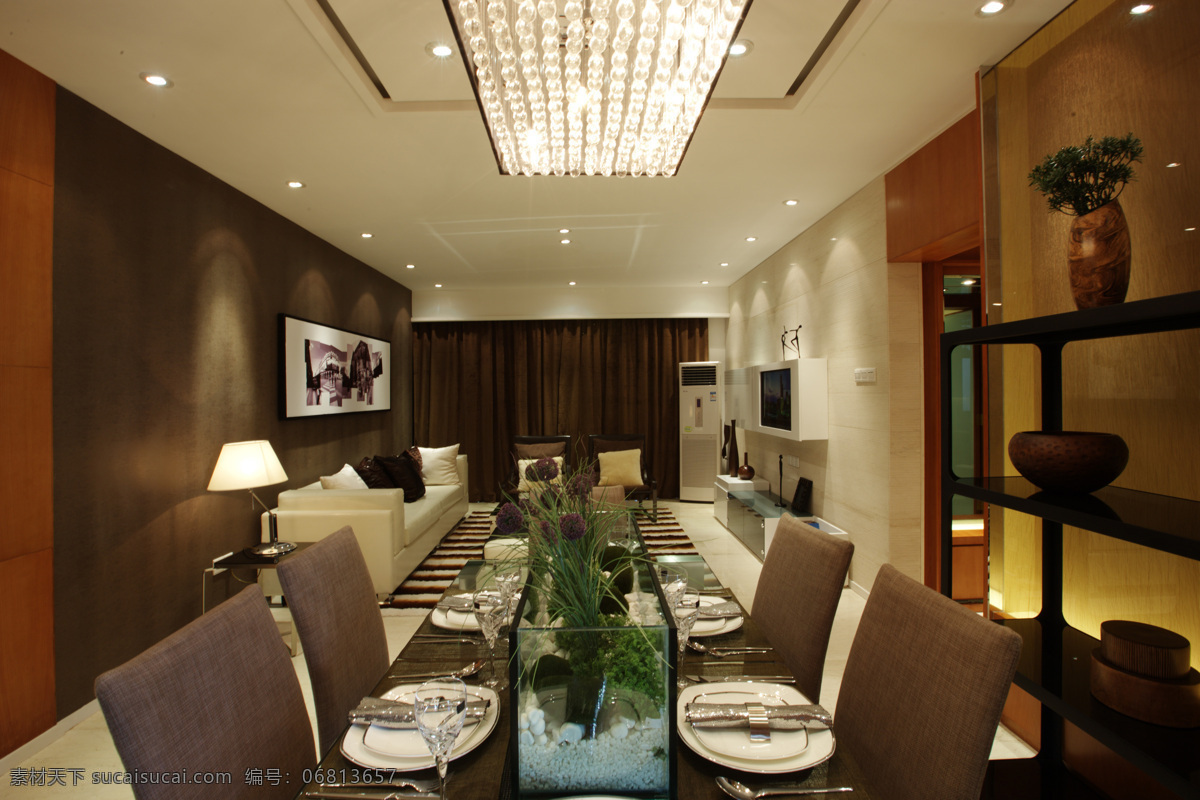 玻璃 餐具 餐厅 餐椅 餐饮 餐桌 吊灯 吊顶 东莞世纪城 客厅 盘子 碗 桌子 椅子 水晶灯 沙发 装修 装潢 装饰 样板房 样板间 室内摄影 建筑园林