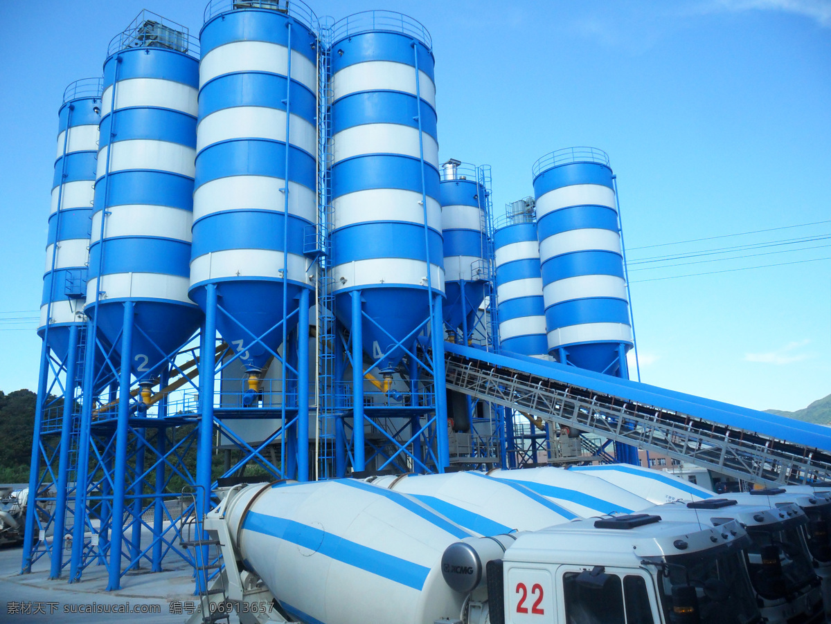 搅拌 车 厂房 工厂 工业区 工业生产 搅拌机 泥土 水泥 搅拌车 现代科技 矢量图