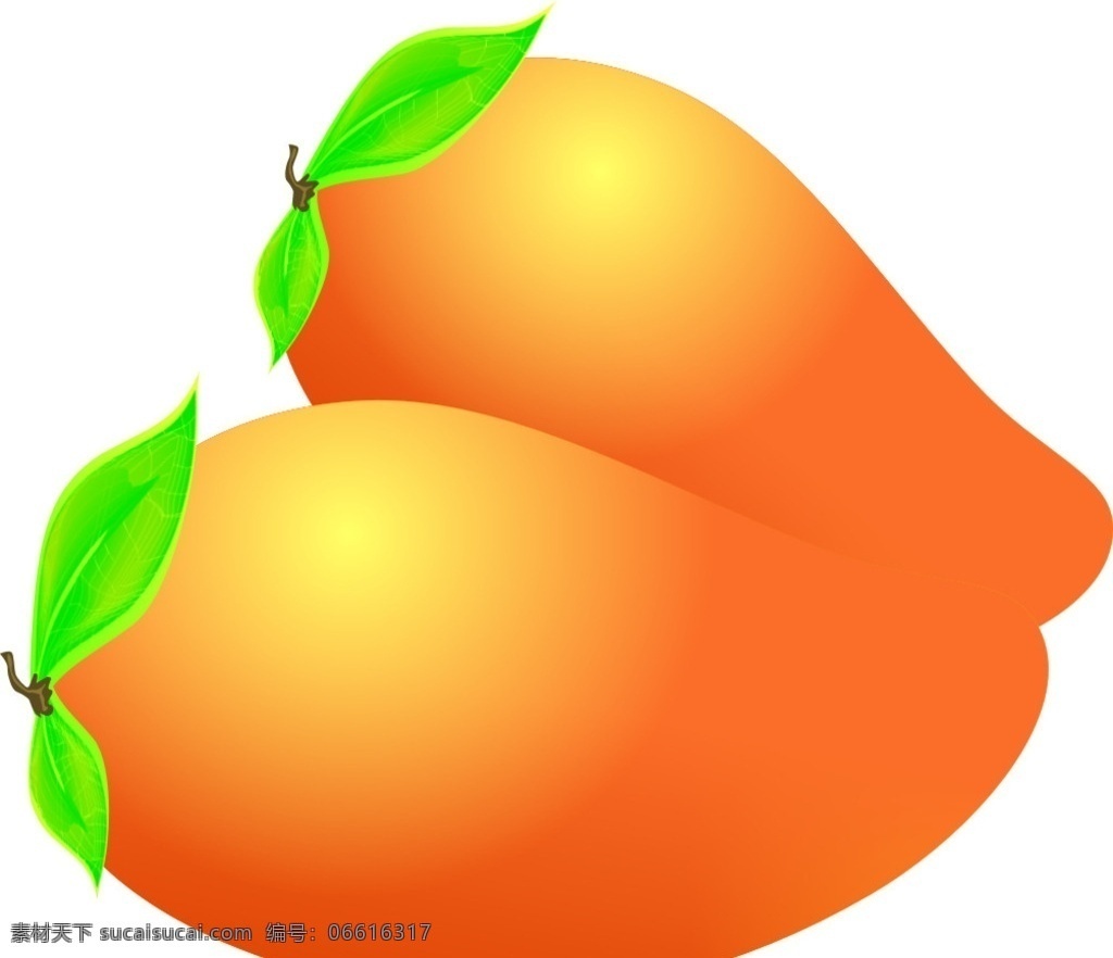 芒果矢量 手绘芒果 芒果 手绘 矢量 矢量芒果 水果 矢量素材 设计元素 标志 商标