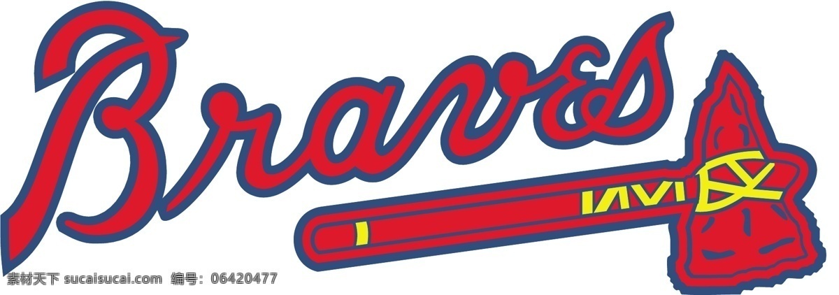 亚特兰大 勇士 队 美国 职 棒 大联盟 棒球 俱乐部 标志 免费