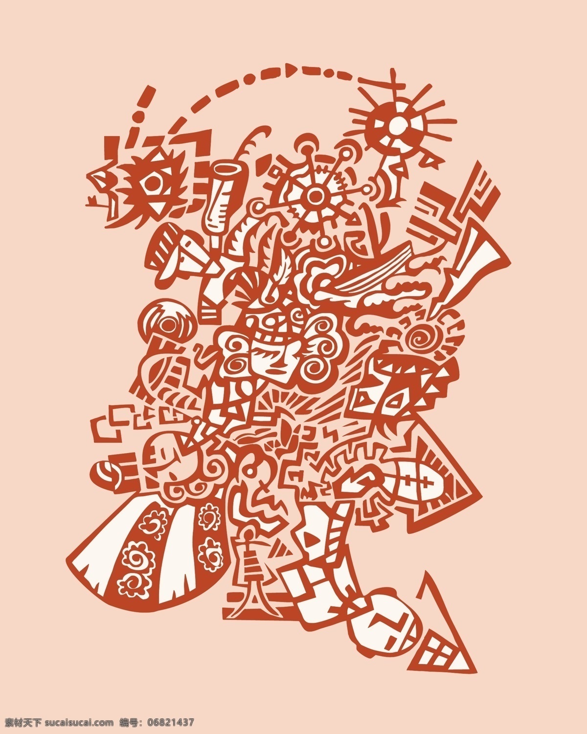 迷幻 风格化 冬季 背景 矢量图 商务金融