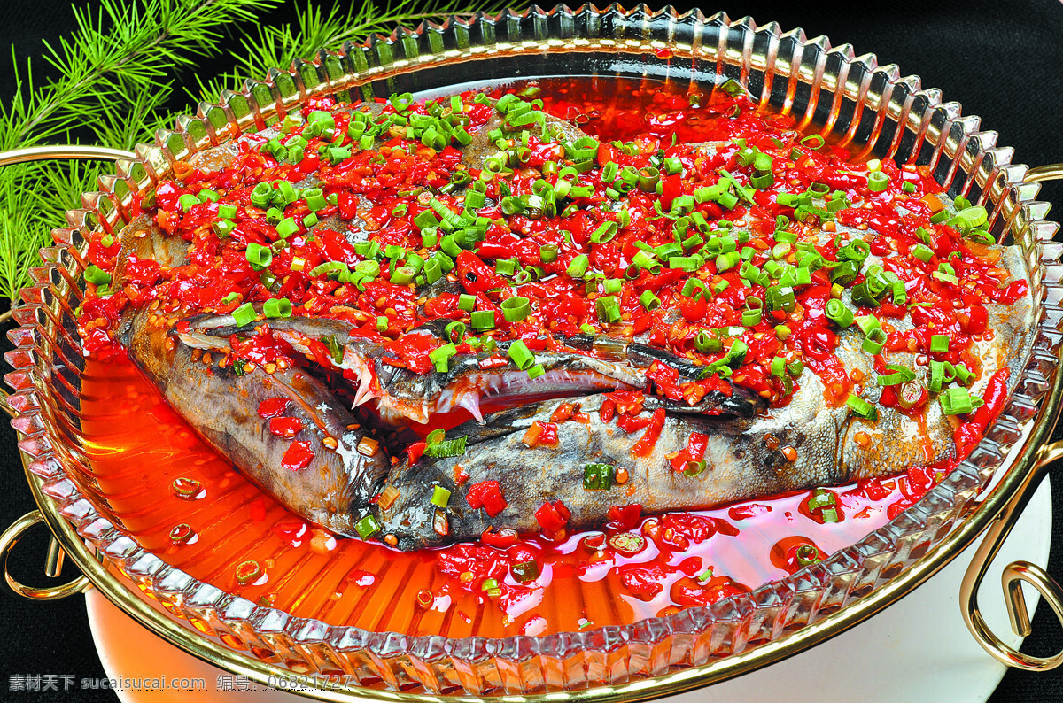剁椒深海鱼头 剁椒鱼头 深海鱼头 鱼头 蒸鱼头 传统美食 餐饮美食