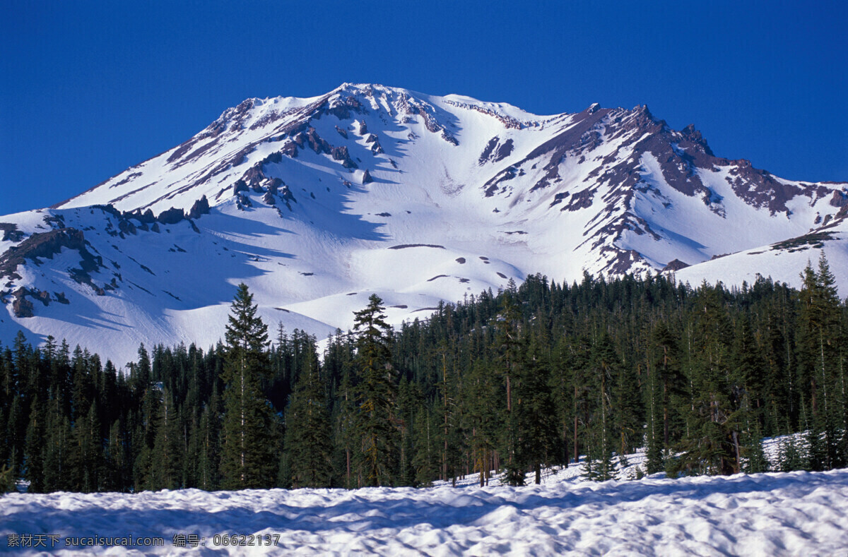 雪山风景 自然风光 美丽 自然 雪山 雪地 松树 雪花 自然风景 自然景观 黑色