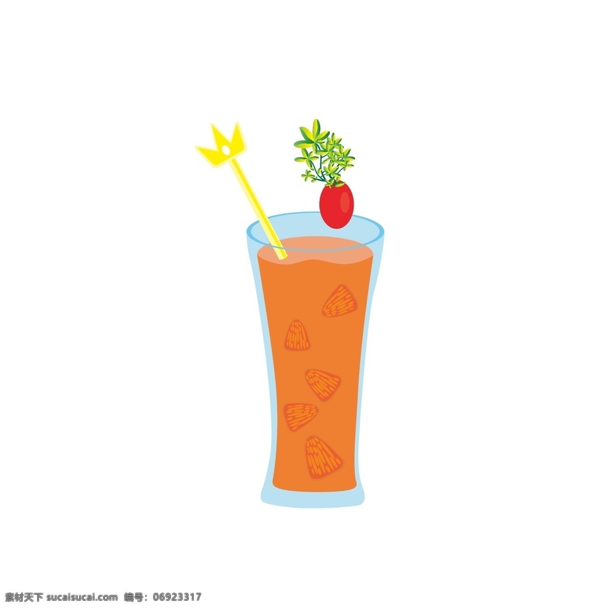 原创 果汁 橙汁 夏季 饮品 夏季饮品 饮料 玻璃杯 柚子汁