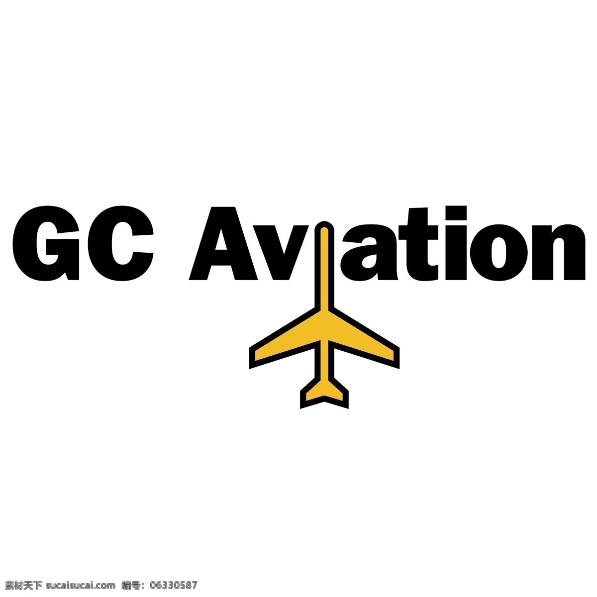 gc 航空 自由 标志 psd源文件 logo设计