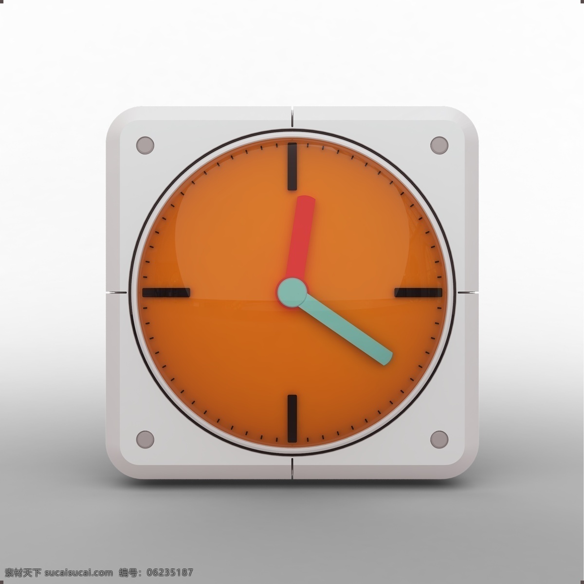 三维 立体 时钟 icon 时间 秒表 计时器 闹钟 按钮 图标 app 立体图标 三维图标 系列图标 系统应用 移动app 主题