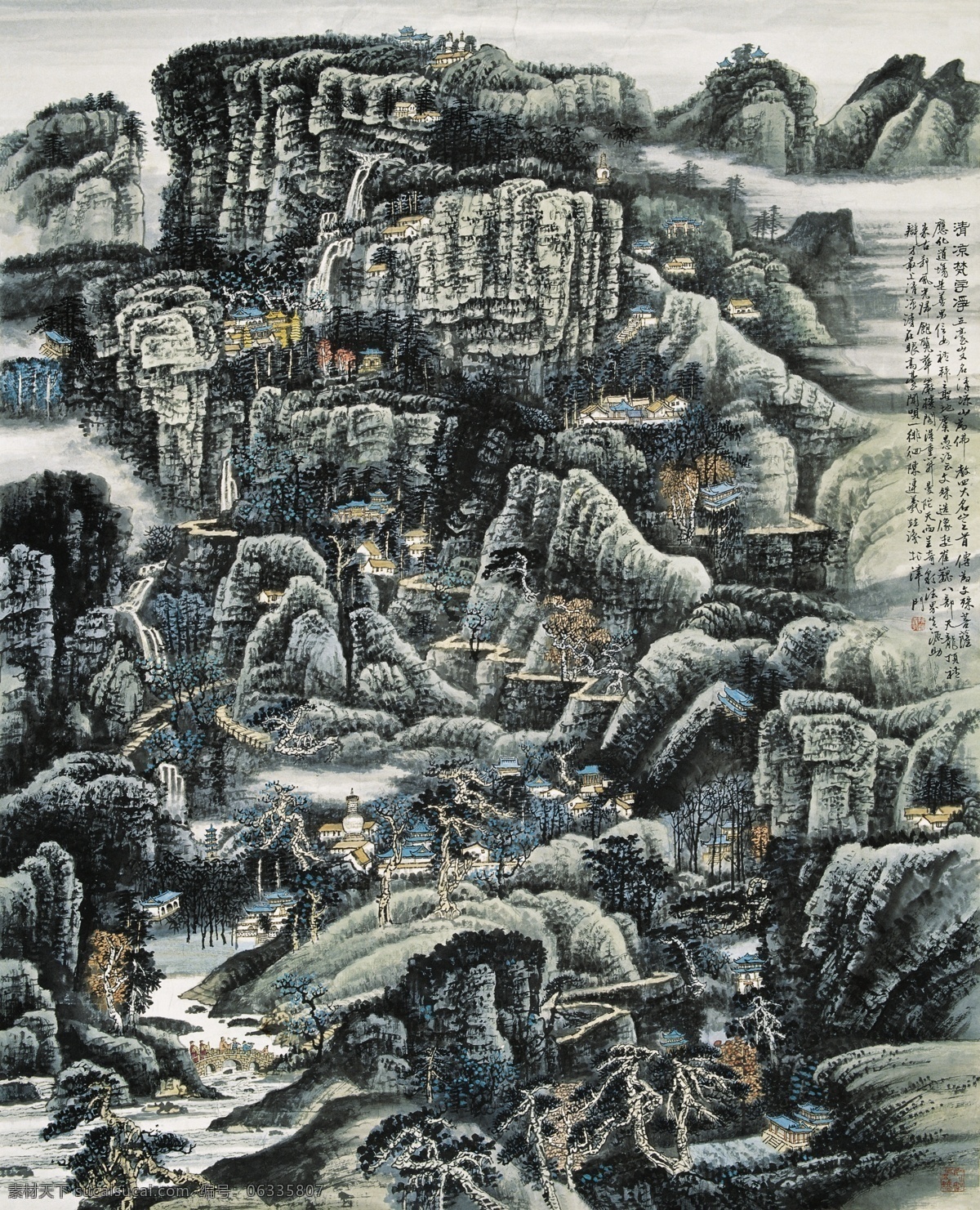 清凉梵宇净 山水画 山水画图片 高清山水画 国画山水画 山水画工笔 山水画素材 分层山水画 山水画psd 山水画大图 巨幅山水画 风景山水画 山水画风景 山水画国画 装饰山水画 客厅山水画 办公室山水画 经理室山水画 中堂山水画 玄关山水画 水墨山水画 山水画图 山水 山水国画 山水画类 文化艺术 绘画书法