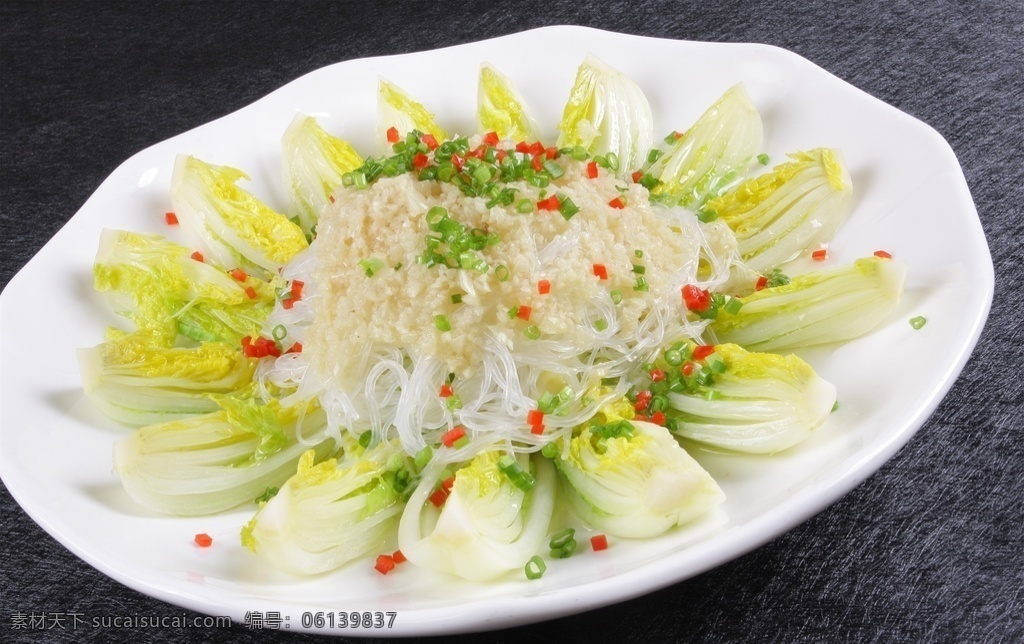 茸粉丝娃娃菜 美食 传统美食 餐饮美食 高清菜谱用图