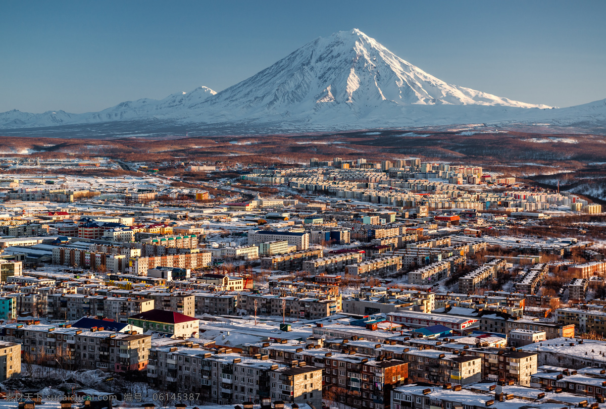 雪山 城市 风景 城市建筑 繁华都市 美丽城市风景 城市风光 城市美景 城市景色 环境家居