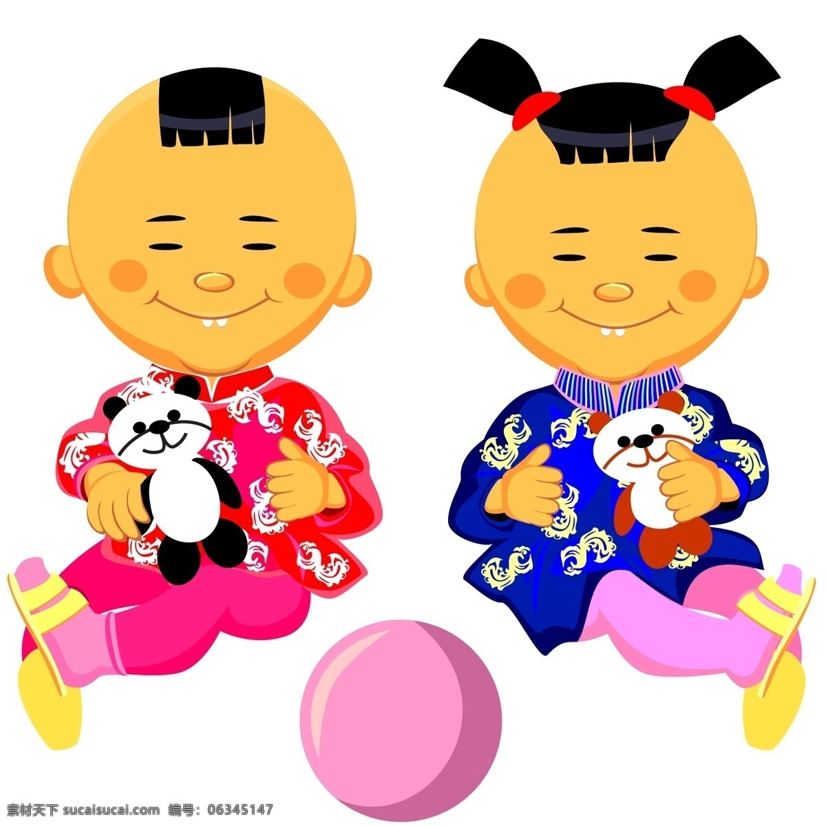 婴儿 bb 儿童幼儿 卡通 可爱 矢量人物 手绘 小孩子 婴儿矢量素材 婴儿模板下载 幼儿 矢量