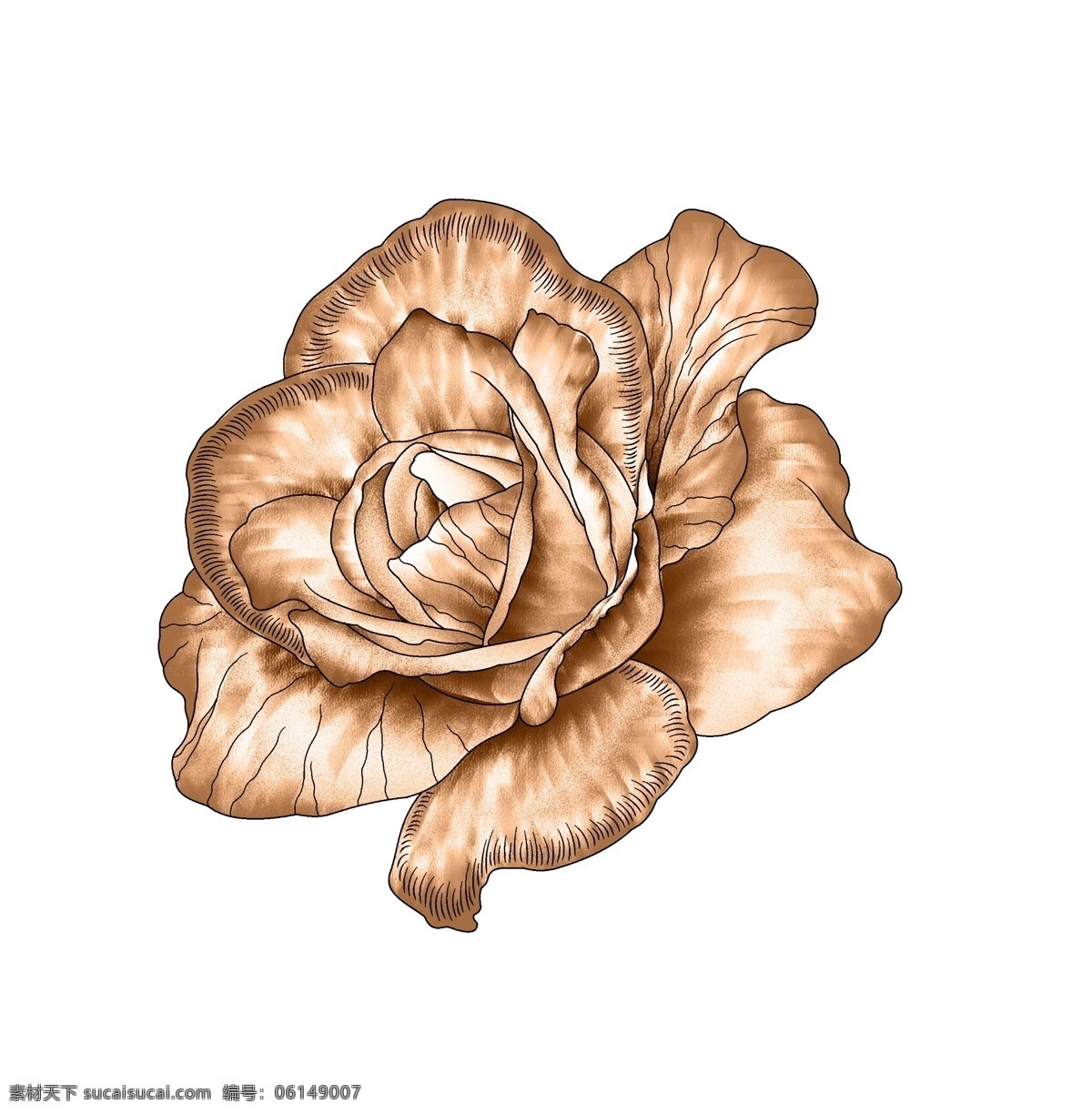 手绘花卉 花卉 印花素材 服装图案素材 家纺图案素材