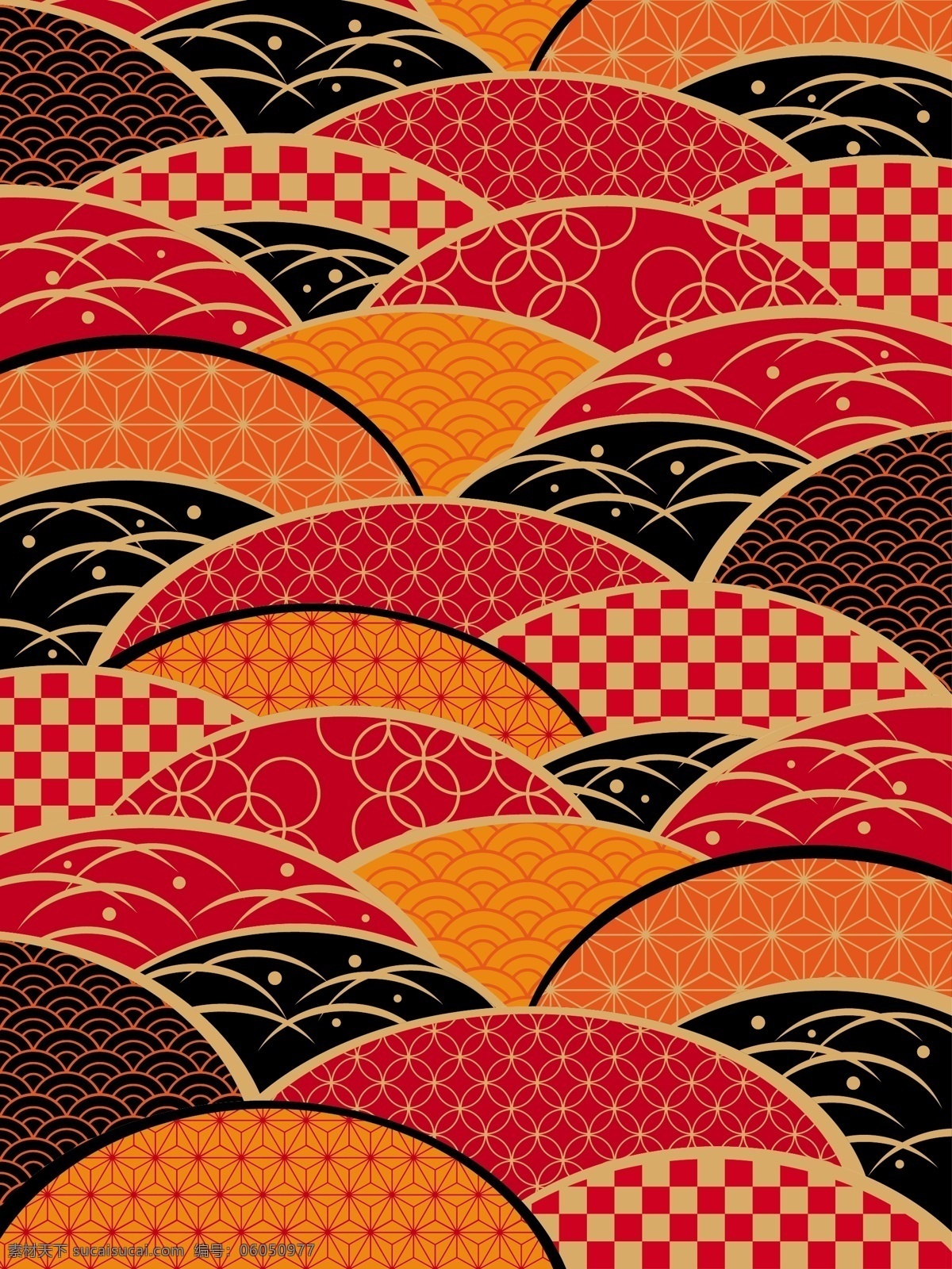日式图案 民族装饰花纹 日本文化 传统花纹 中国元素 古典 时尚 底纹边框 背景底纹