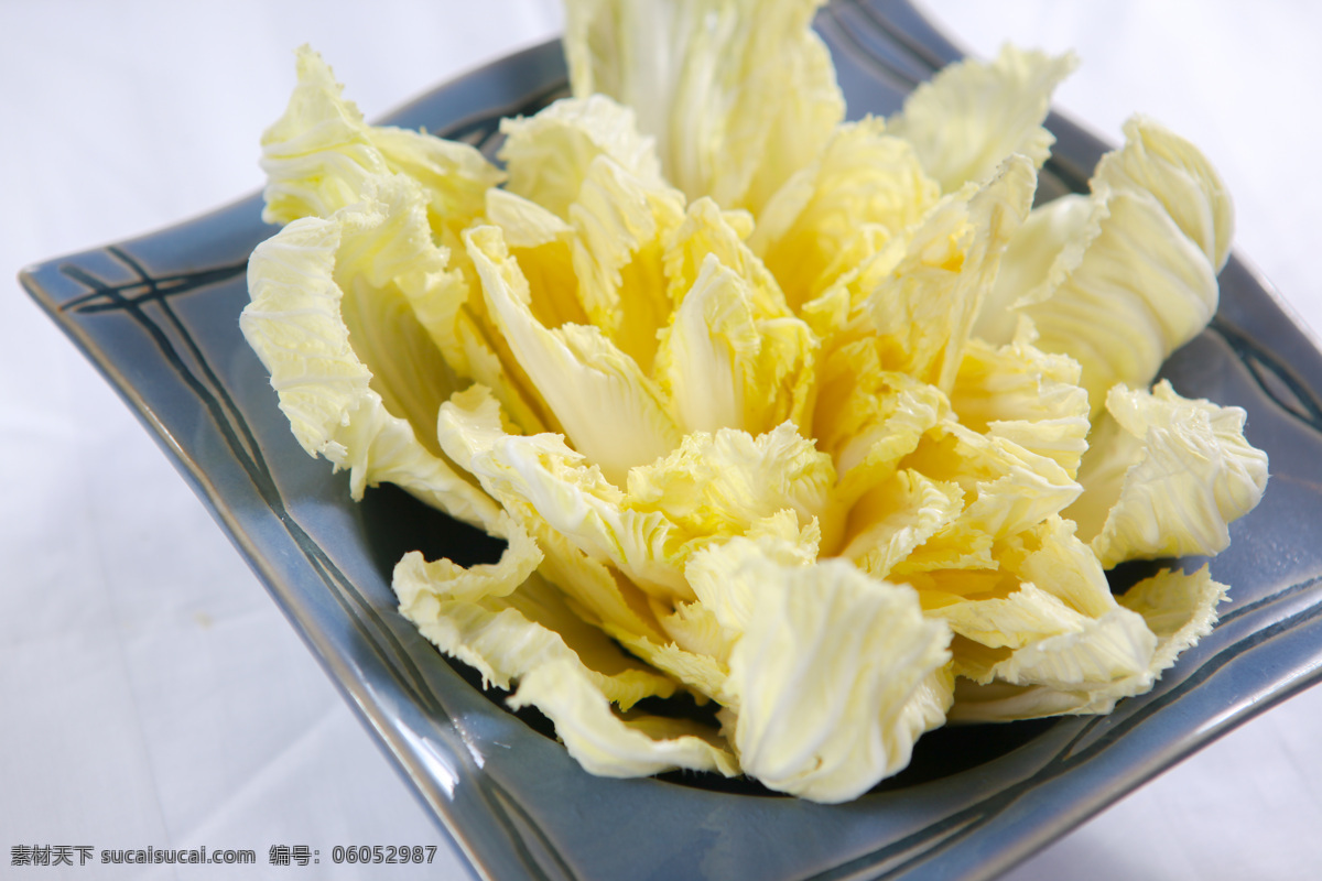 大白菜心 摄影图 蔬菜 绿色食品 火锅食材 餐饮美食 食物原料