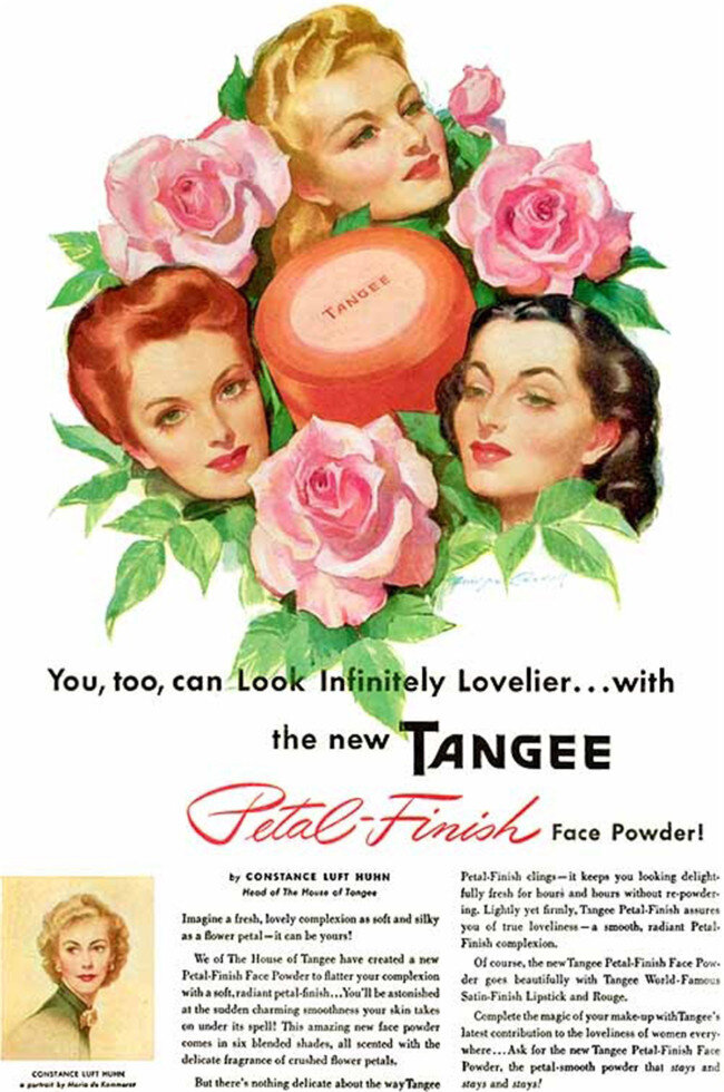 外国 女人 护肤品 花朵 进口 报纸 化妆品 香水 花朵化妆品
