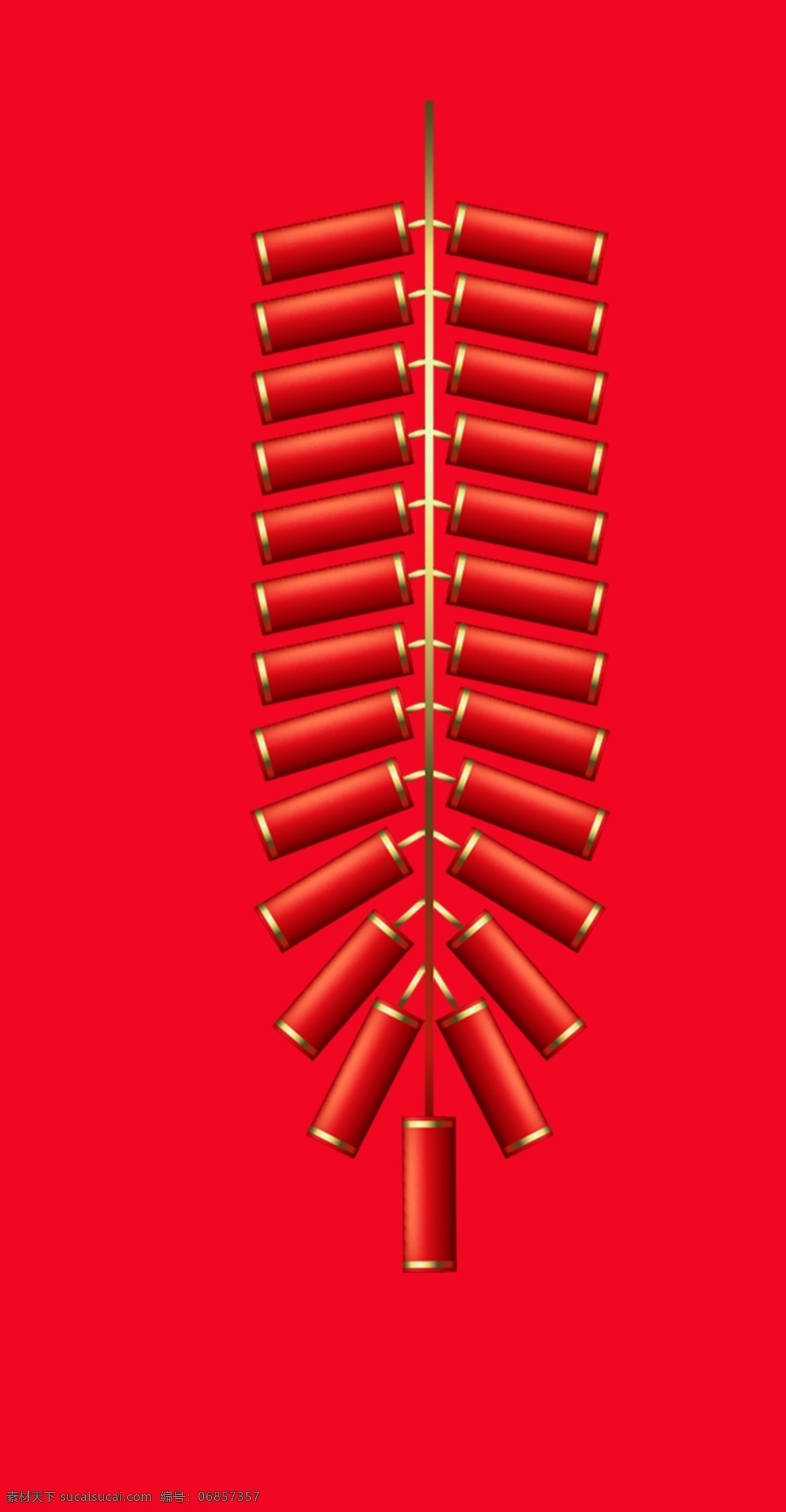 红色 红色鞭炮 炮 过年 标识 文化艺术 节日庆祝