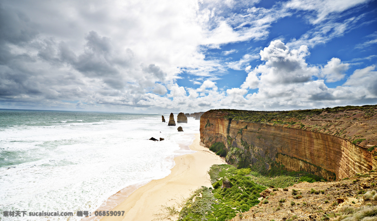 墨尔本 十 二 使徒 岩石 十二使徒 澳大利亚 大洋路 风光 色彩 蓝天白云 澳洲风光 旅游摄影 国外旅游