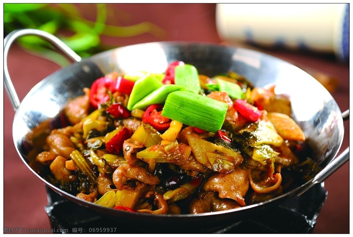 干锅泡菜肥肠 肥肠 特色肥肠 风味肥肠 招牌菜 特色菜 菜 餐饮美食 传统美食