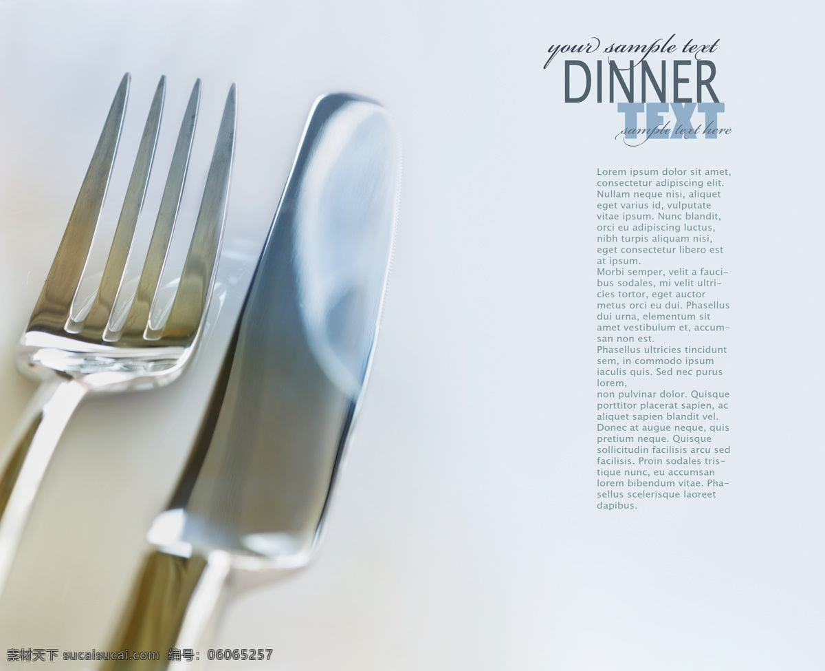 叉子与餐刀 餐刀 叉子 西餐餐具 其他类别 生活百科 灰色