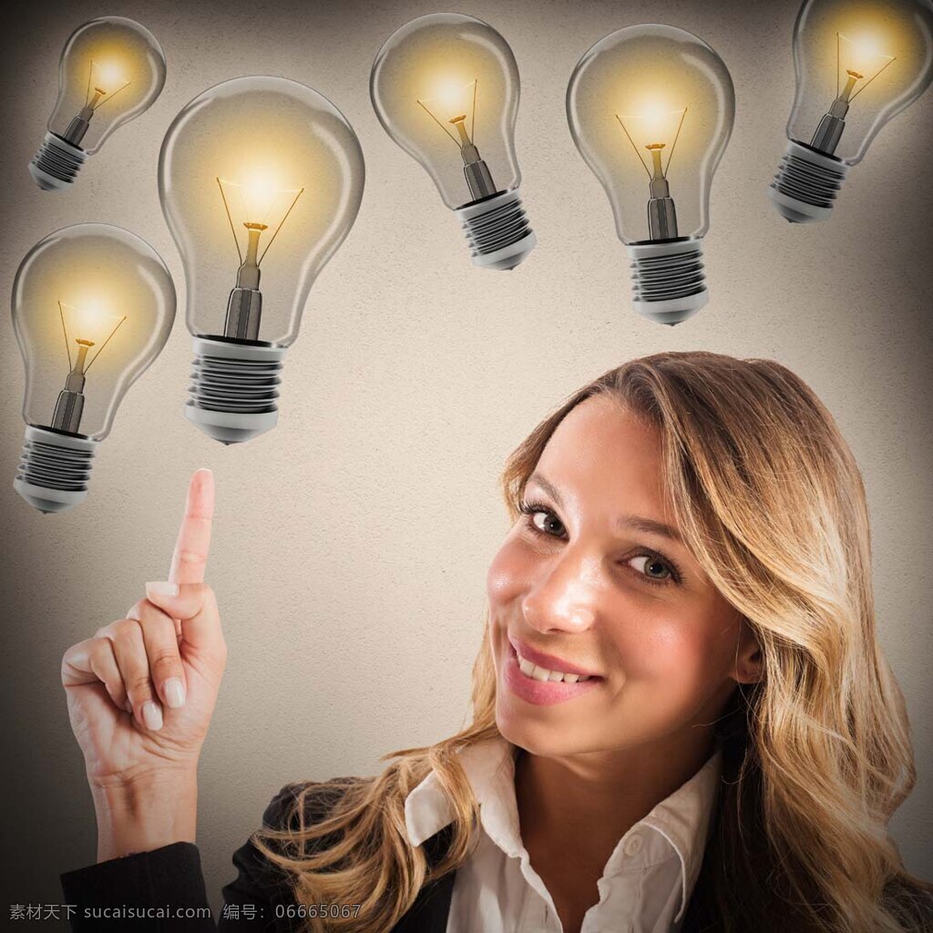 创意 商务 灯泡 高清 想法 idea 发散思维 创意图片 灯泡创意 职业 商业 商务人士 人物图片 商务金融 商业插画