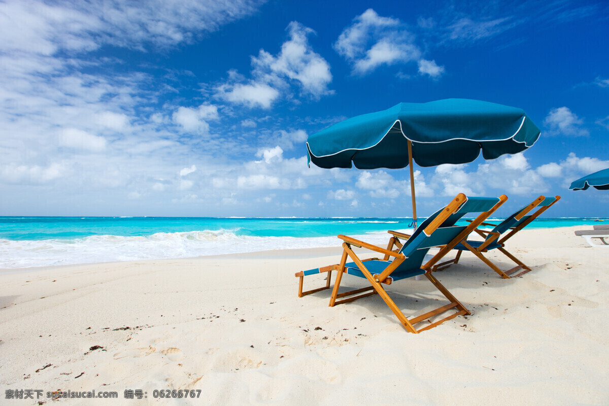 美丽 海滩 椅子 海滩风景 沙滩风景 太阳伞 美丽海岸风景 大海风景 海景 美丽风景 大海图片 风景图片