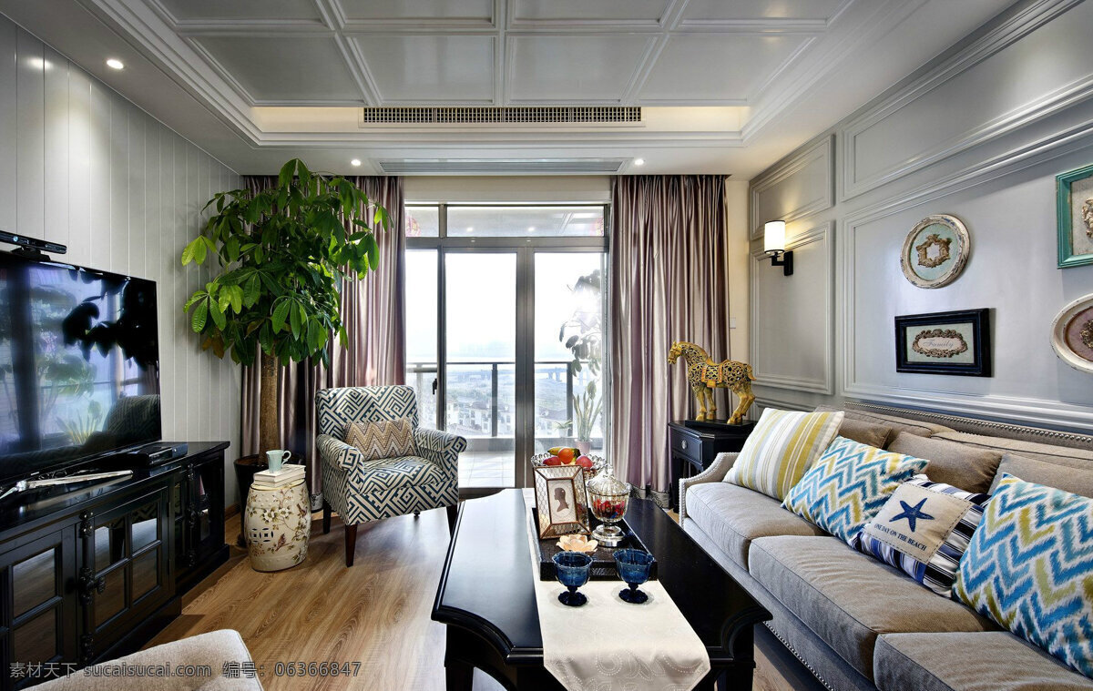 现代 时尚 客厅 浅色 沙发 室内装修 效果图 客厅装修 木地板 茶几 浅色沙发
