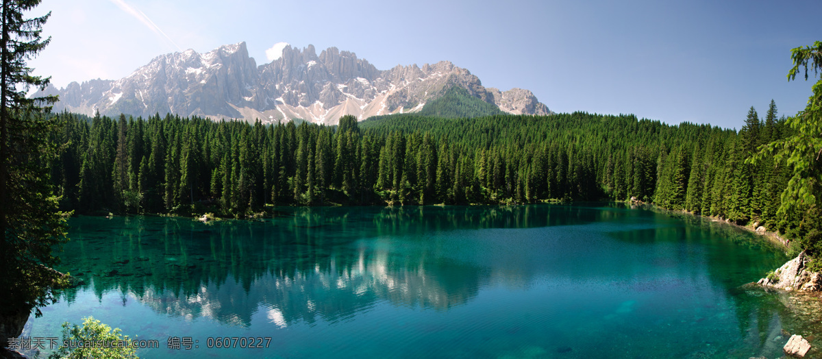 森林 湖泊 风景 高清 山水风景 自然风景 树木 自然景观