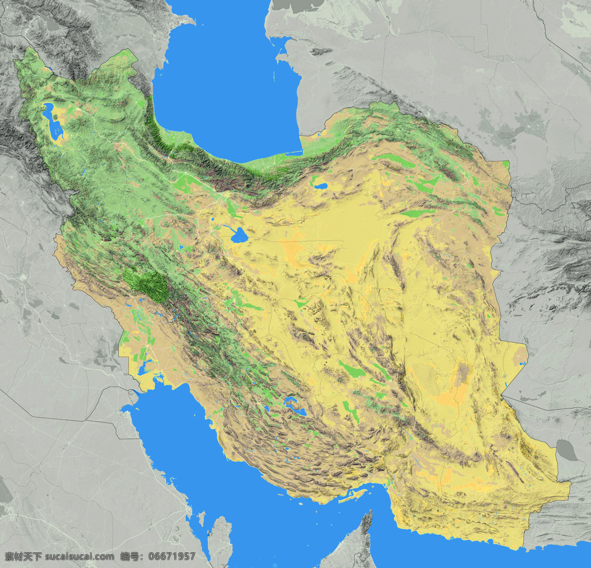 伊朗地形图 地形图 欧洲 上帝之眼 卫星图 俯视图 nasa 地中海 海洋 山地 西西里岛 撒丁岛 阿尔卑斯山 南欧 东欧 地球 自然景观 自然风景