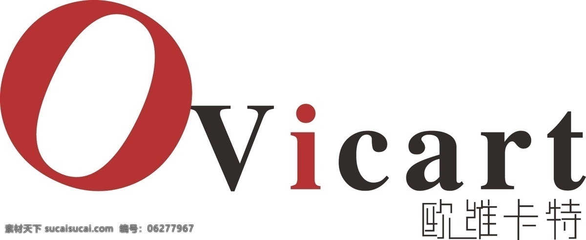 欧维 卡特 logo o设计 logo设计 英文排版 字体设计 白色