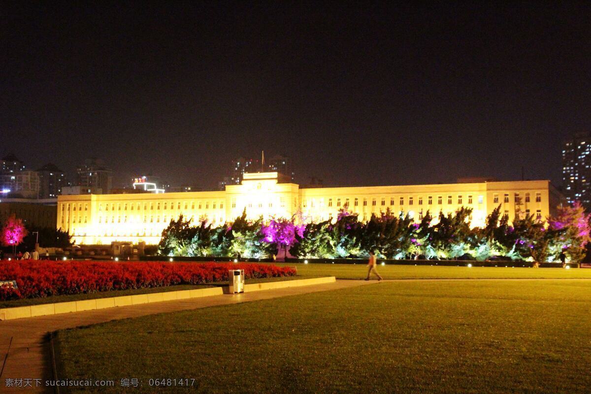 大连 大连夜景 大连风景 城市风光 都市风景 风景 景观 霓虹灯 夜景 人民广场 广场 音乐广场 欧洲建筑 俄罗斯建筑 旅游摄影 国内旅游