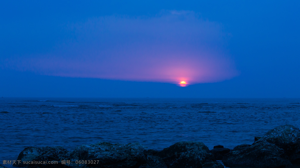 波光 晨曦 大海 海景 礁石 蓝天 日出 山水风景 大海晨曦 水景 自然风光 自然景观 北戴河 风景 生活 旅游餐饮