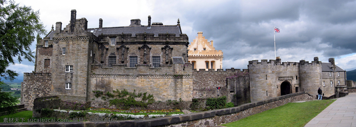 苏格兰古堡 英国 欧洲 古代 建筑 旅游摄影 国外旅游 摄影图库