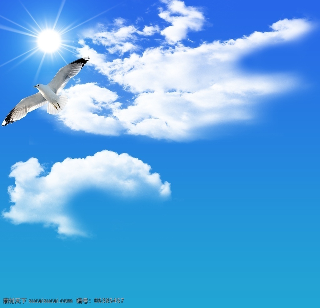 蓝天白云 蓝色 白色 天空 云朵 自然 自然景观 自然风光