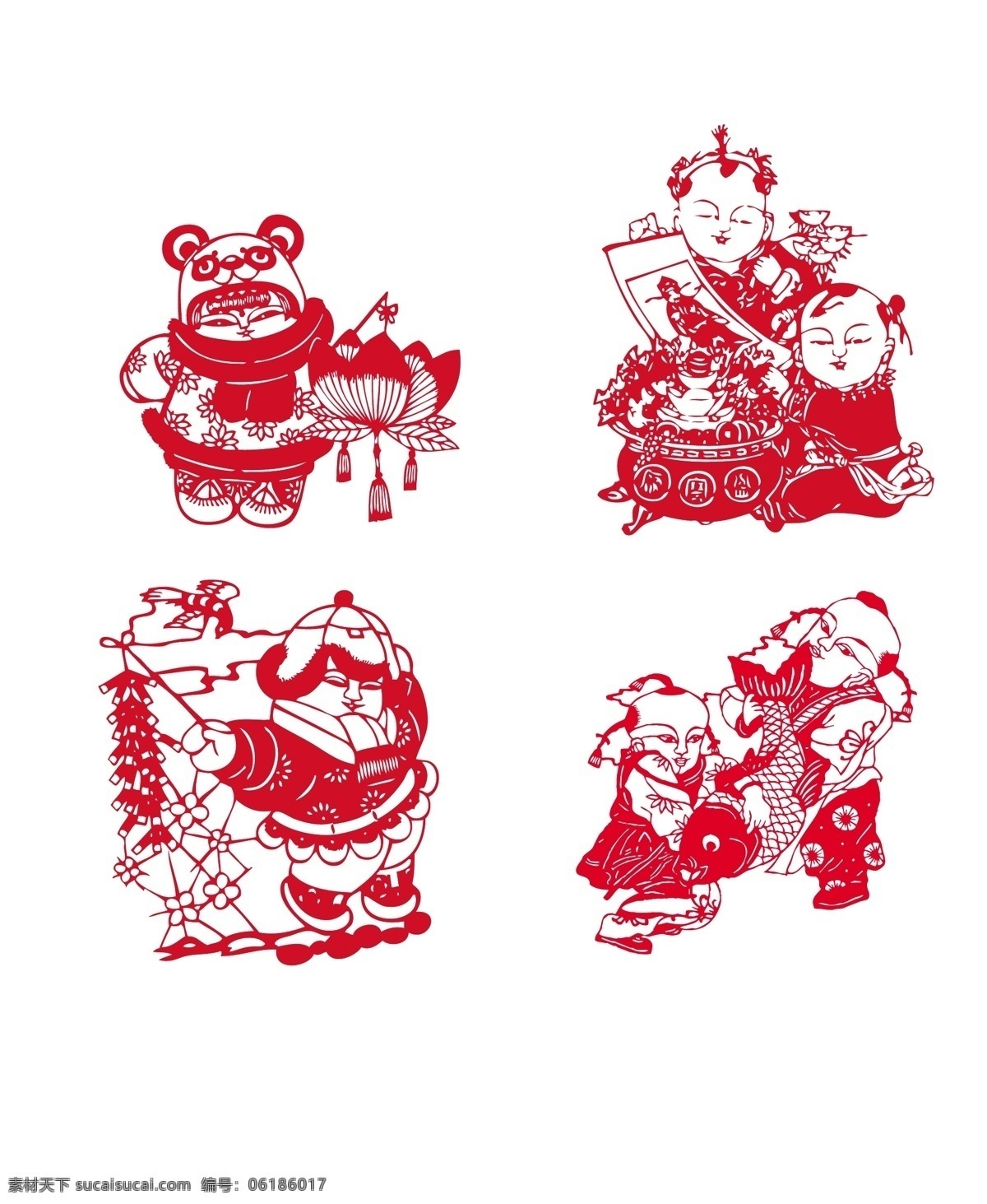 矢量剪纸 娃娃 矢量娃娃 矢量剪纸娃娃 剪纸 动漫动画 风景漫画