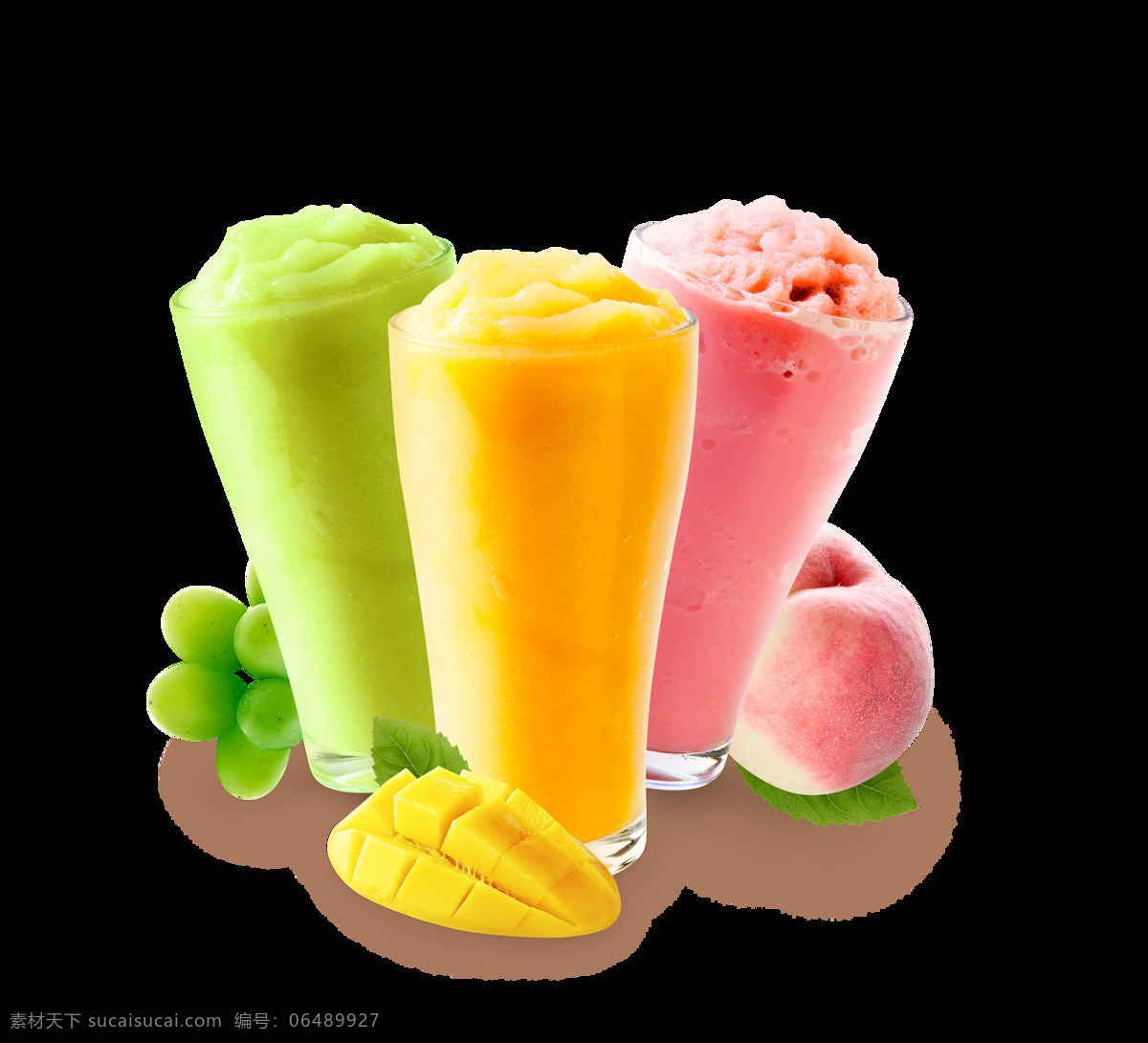 彩色 豆沙 冰 饮料 装饰 葡萄 夏季 豆沙冰 芒果 桃子 夏天 饮品