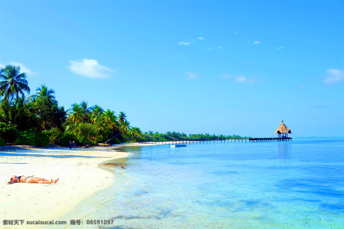 马尔代夫 旅游 国外旅游 海洋 海岸 天空 蓝天 热带 新马泰 旅游摄影