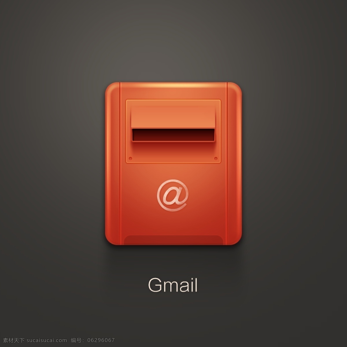 gmail 图标 红色 邮件 邮箱 手机 app app图标